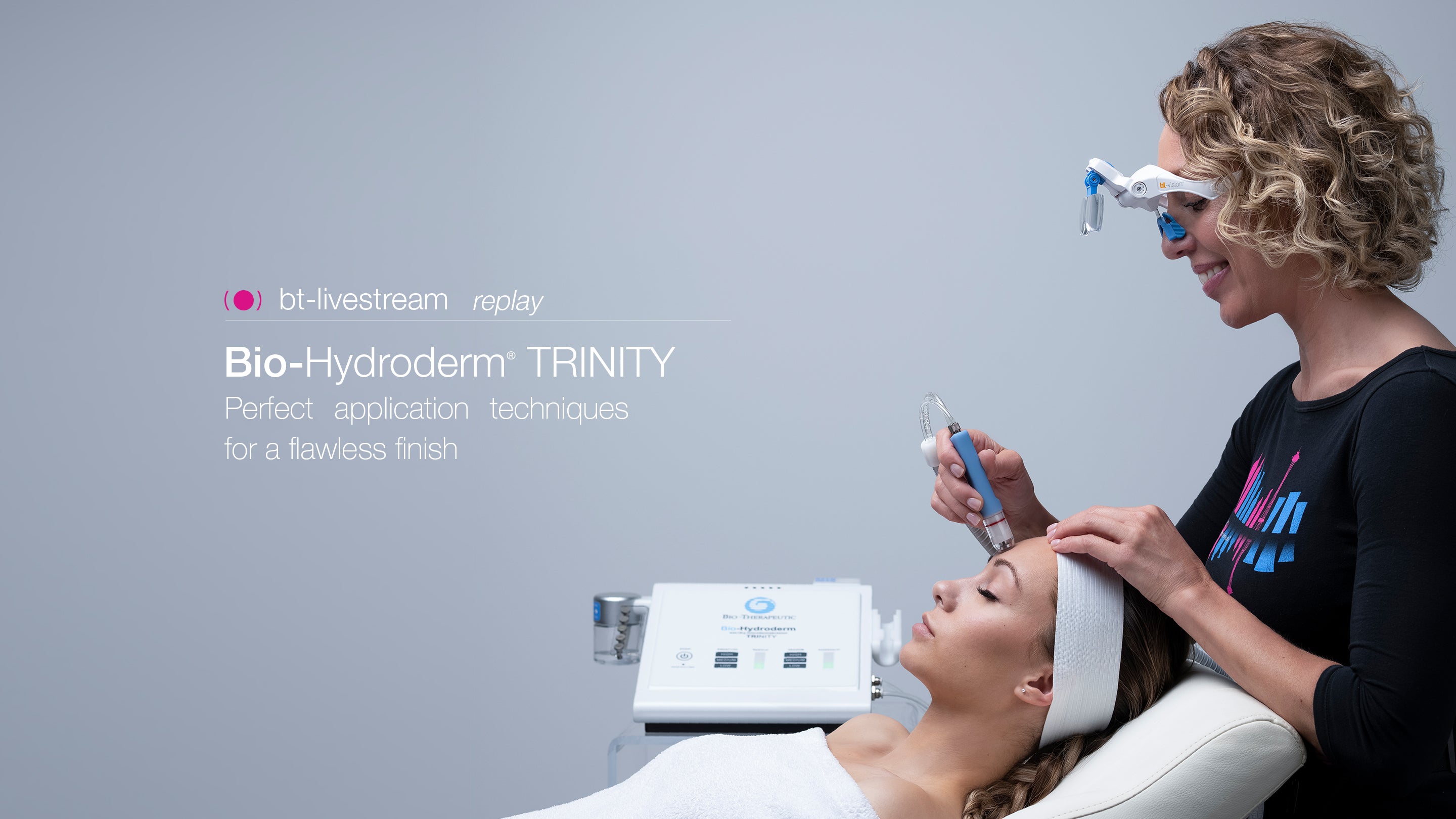 BioHydroderm Trinity Perfect application techniques for a flawless f