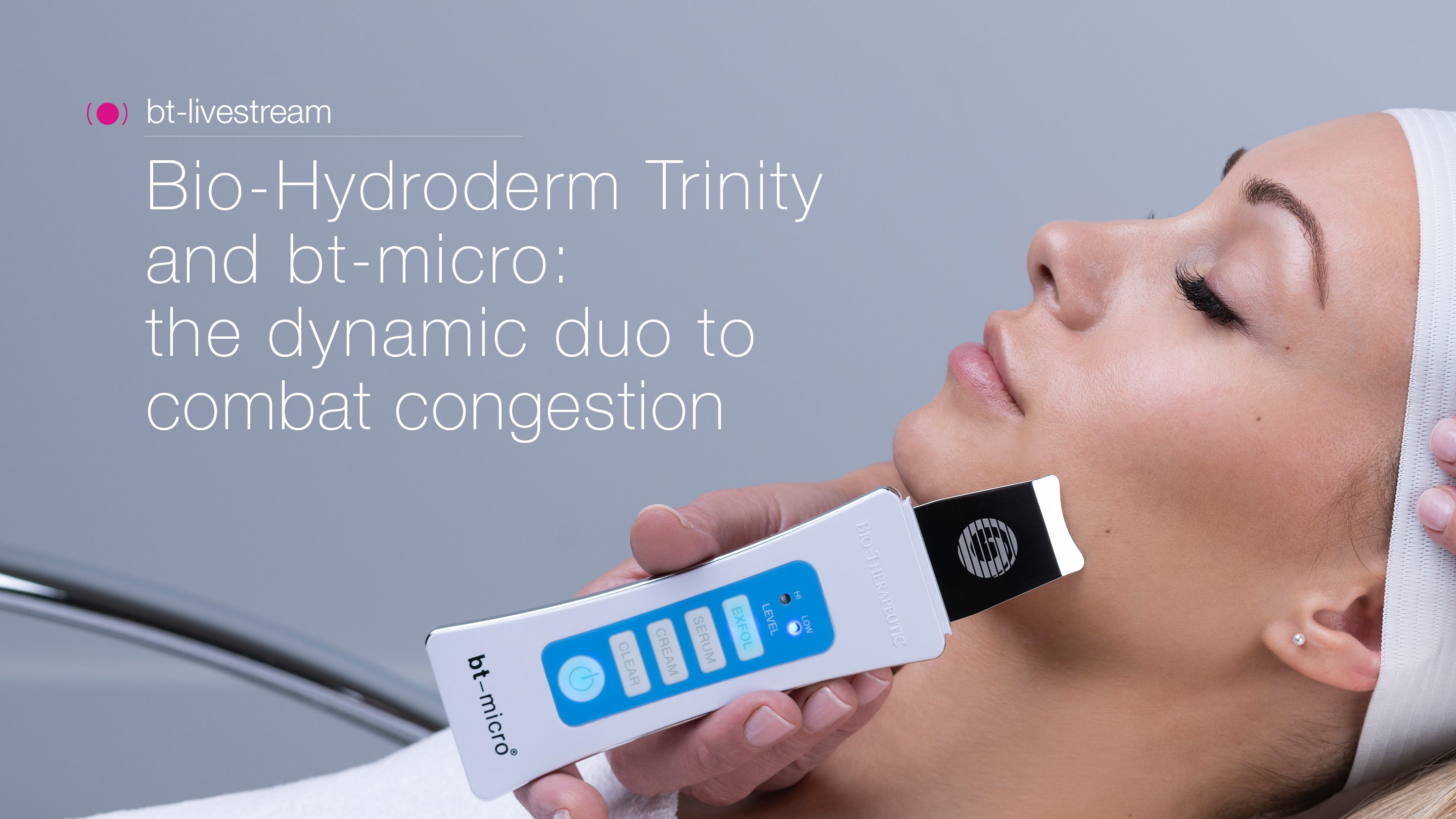 BioHydroderm Trinity and btmicro the dynamic duo to combat congesti