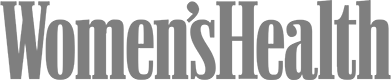 Gray 'Women's Health' logo on a white background
