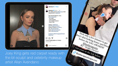 Celeb Joey King Gets Red Carpet Ready with the bt-sculpt!