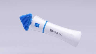 See the bt-sonic ultrasonic cleansing brush in action!