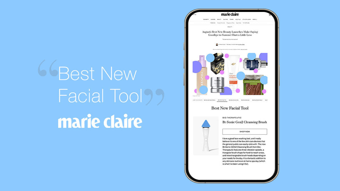 Marie Claire names bt-sonic GEN2 “Best New Facial Tool"