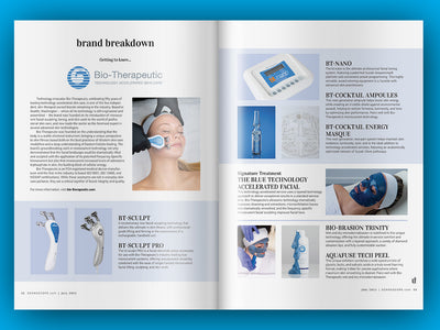 Bio-Therapeutic & bt-sculpt featured in July issue of Dermascope