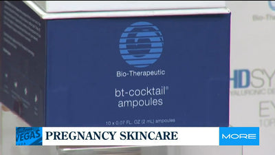 Pregnancy Skincare - bt-cocktail ampoules and bt-sonic