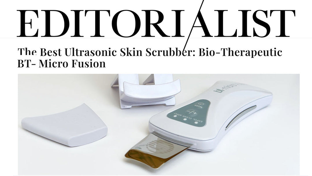bt-micro fusion wins "Best Ultrasonic Skin Scrubber" from Editorialist